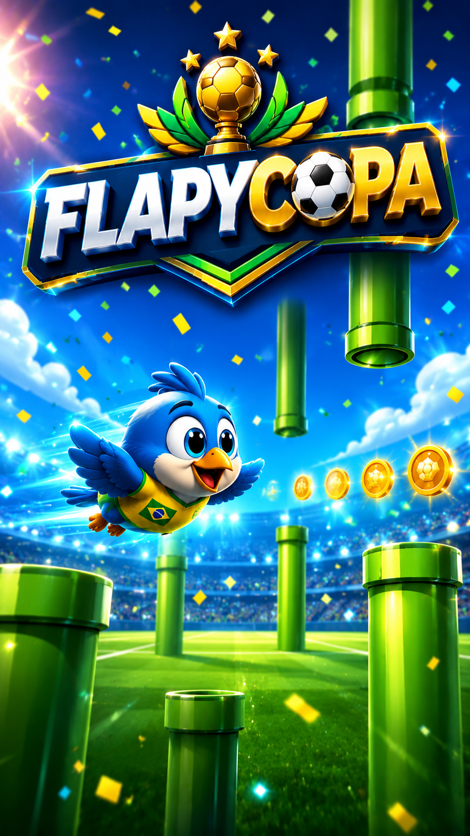 Tela de carregamento FLAPYCOPA
